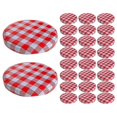 thumbnail image 1 of 40 Pcs Couvercles Hermétiques pour Bocaux en Verre Couvercles Polyvalents Étanches -Sy, 1 of 2