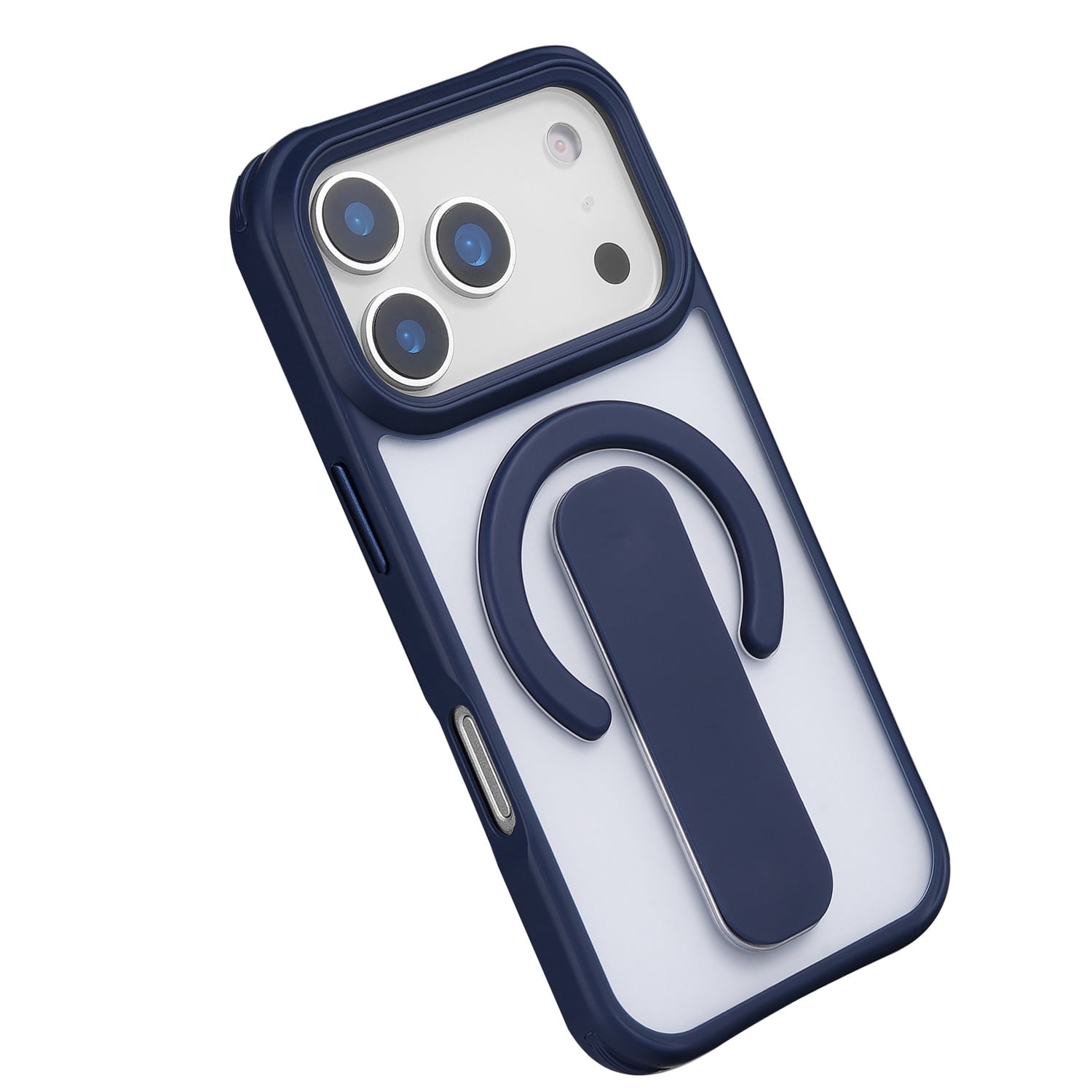 Matte Stand Case with MagSafe for iPhone 17 Pro - Dark Blue