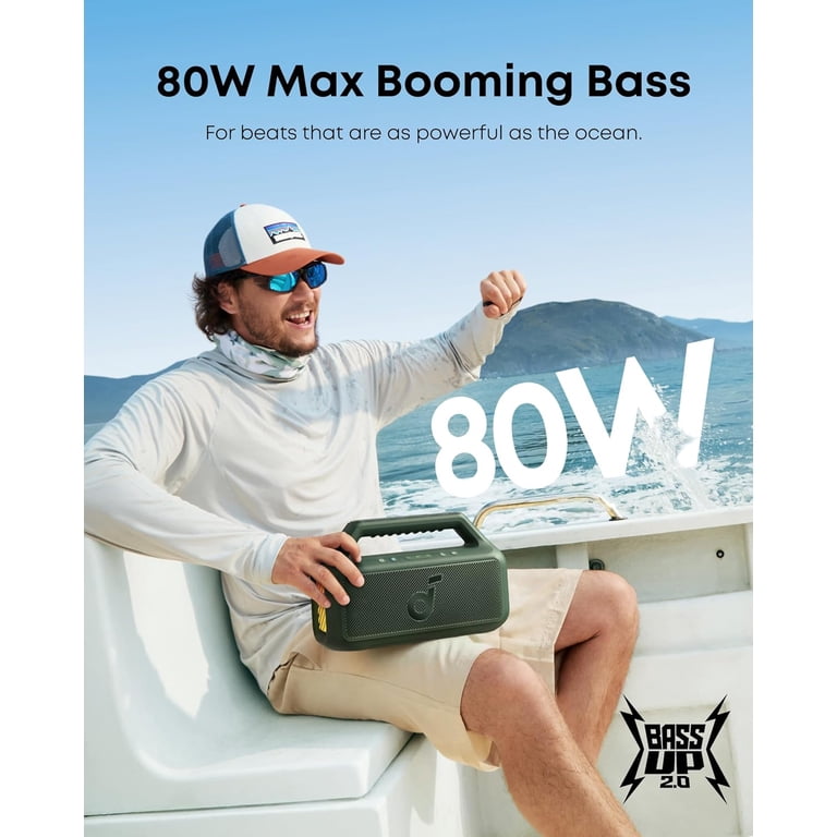 Anker Soundcore Boom 2 ave×BRATSモデル Soundcore Boom 2 by Anker, Outdoor Speaker, 80W, Subwoofer