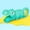 Blue, variant on TOUMENY Dinosaur Beach Shovel, Manual Excavator Sand Scraper T-Handle Lever for Sandbox Garden, Sand Shovel for Beach Playground Kindergarten, Red