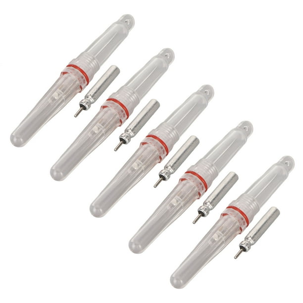 Luz De Señuelo De Pesca, Luz De Pesca LED Resistente A La Presión 5 Piezas Para Pesca En Agua Salada