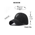 thumbnail image 3 of Dyfzdhu Women Summer Fashion Beach Adjustable Washable Cotton Baseball Cap Sun Hat Outdoors Hat, 3 of 3