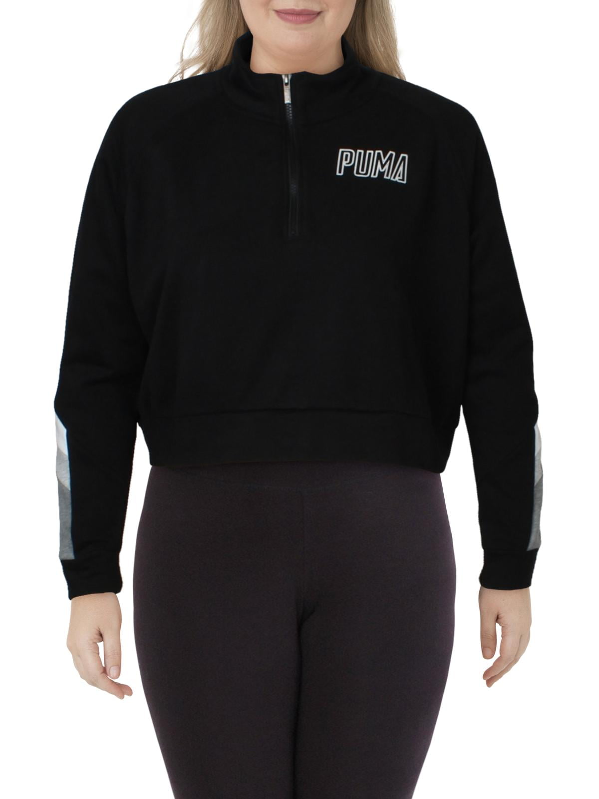 puma women's 1/2 zip pullover