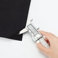 thumbnail image 3 of 39.4x16.9 Inch Black Imitation Leather Notebook Binding Cloth With Velvet Surface - Paper Backed Close-Weave Cloth for Bookcover and Box Making DIY Crafts Dark Red, 3 of 9