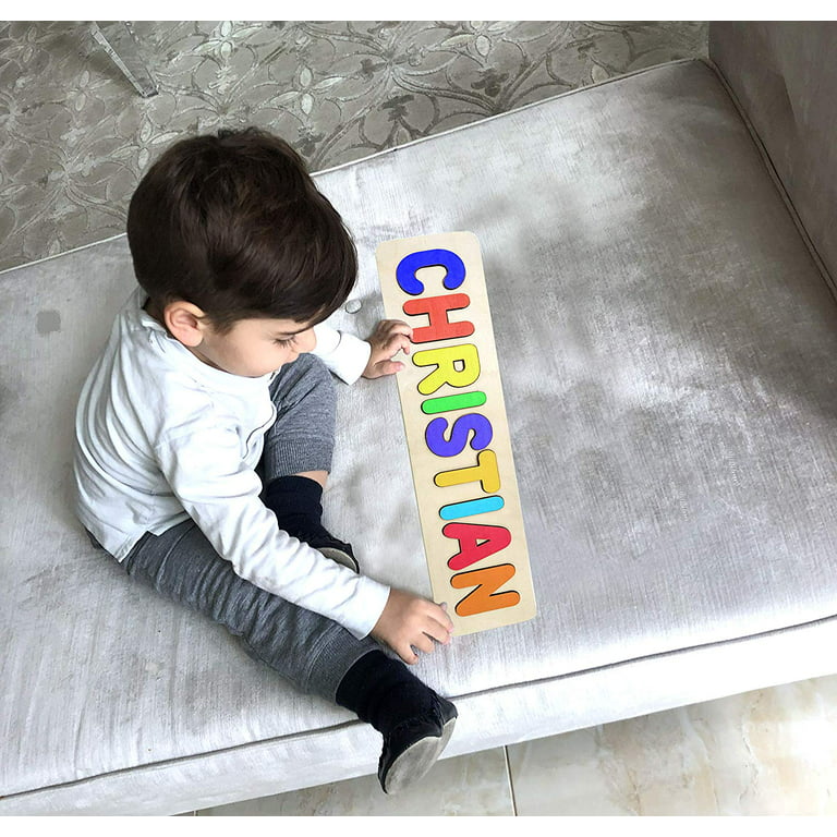 Personalized Name Puzzle - Best Early Learning Toys for Ages 1 to 3