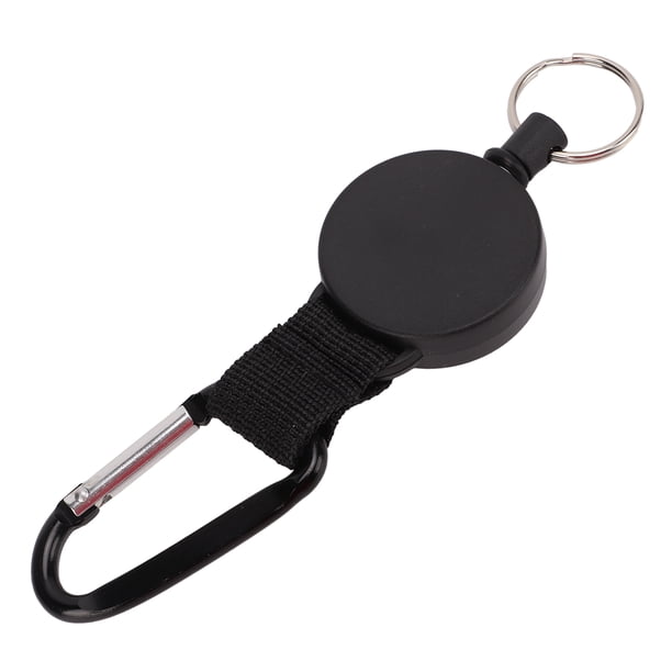Llavero Retráctil, Clip De Cinturón Portátil Resistente Al Desgaste Para Llaves, Flexible Para Tarjeta De Identificación
