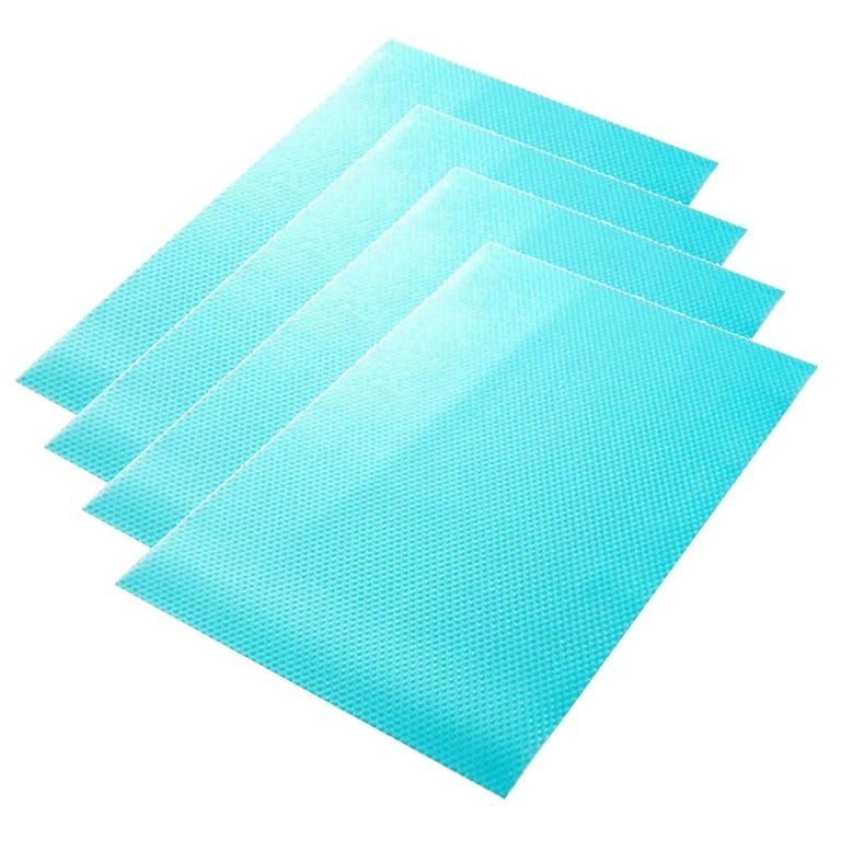 4Pcs Refrigerator Pad Waterproof Antifouling Moisture Absorption Non-slip  Mat Tailorable Pad Refrigerator Mats Fridge Waterproof