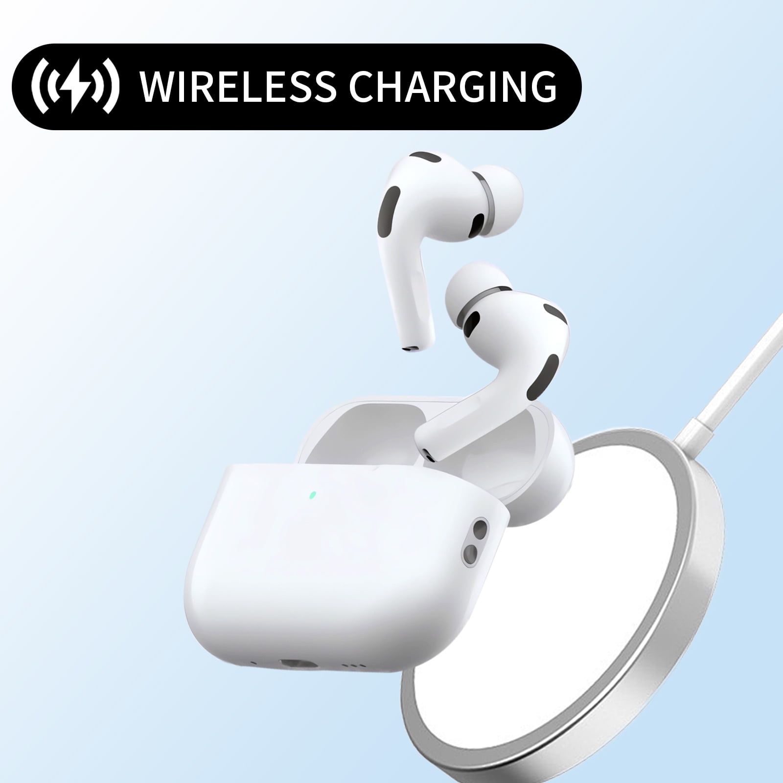Replacement Wireless Charging Case for Apple AirPods Pro 3 (USB-C) - Case Only, No Earbuds Included