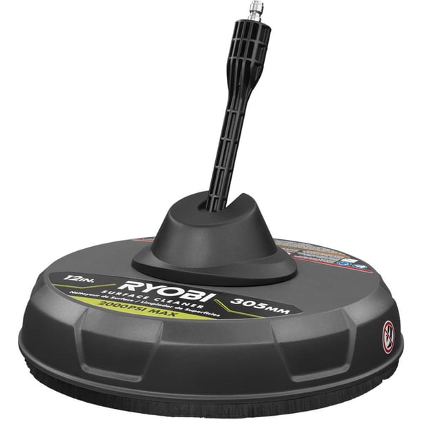 Limpiador de superficies RYOBI de 12" 2000 PSI 1.4 GPM con conexión rápida