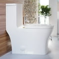 thumbnail image 6 of Concorde One Piece Square Toilet Dual Flush, Brushed Gold Hardware 1.1/1.6 gpf, 6 of 11