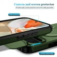 thumbnail image 6 of Case for Google Pixel 10 Pro XL 6.8" with Invisible Fold Holder Stand, Magnetic Wireless Charging,Sliding camera casing,Shockproof Dropproof Tough Rugged Protective Case Cover,Green, 6 of 10