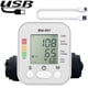 thumbnail image 1 of Monitor de presión arterial Digital médico para muñeca, tensiómetro, tonómetro, esfigmomanómetro automático, medidor de pulso y frecuencia cardíaca, 1 of 4