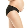thumbnail image 3 of Women's Playtex PMVFHS Maternity V-Front Hipster Panty - 3 Pack (NavyWhtDot/White/Peach 2X), 3 of 4