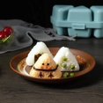 thumbnail image 3 of Triangle Sushi Form Press Triangle Rice Ball Makers Mould Blue Onesize, 3 of 5
