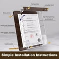 thumbnail image 6 of Diploma Certificate Picture Frame: Certificate Frame, Diploma Frame, 2025 New Vertical and Horizontal Dual-Use 98% Light-Transmitting Frame Certificate Holders, Diploma Frame 8.5 x 11 (A4), 6 of 8