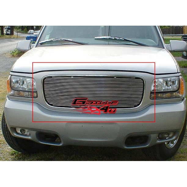 Fits 19982000 GMC Yukon Denali Stainless Steel Billet Grille Grill