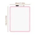 thumbnail image 6 of OIUR Small Dry Erase Whiteboard 14" x 11" Mini White Board with Marker Double-sided Handheld Dry Erase Board for Home Office Classroom, 6 of 7