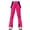 Hot Pink, variant on Pants For Women Waterproof Insulated Snowboard Suspenders Pants Snow Ski Bib Trousers Pants