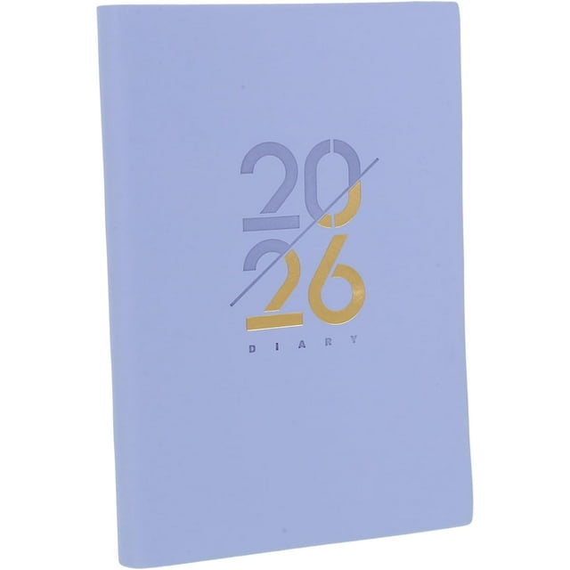 Daily Planner Notebook - One Page Per Day Layout, Soft Leather Cover, Aesthetic Scheduling Journal for Office & Personal Use (8.5"x11")