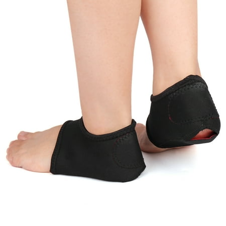 Unique Bargains Plantar Fasciitis Wrap Heel Arch Support Sleeve Cushion Pair