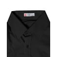 thumbnail image 5 of H2H Mens Dress Slim Fit Shirts Long Sleeve Business Shirts Basic Designed Breathable BLACK US L/Asia XXL (JASK14), 5 of 6