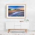 thumbnail image 5 of Beachfront Edisto 02 - Edisto Island South Carolina Photography Oak Framed Wall Art Print 12 x 18 inches, 5 of 6