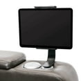thumbnail image 6 of EUROCO 37"W Oversized PU Leather Home Theater Recliner with Stereo and USB Charging Port, Hidden Arm Storage,Convenient Cup Holder for Living Room（Grey）, 6 of 7
