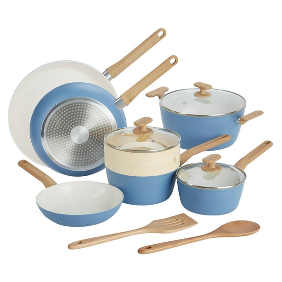 GoodCook Healthy Ceramic Titanium-infused 12 Piece Cookware Set