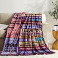 thumbnail image 3 of Gifts for Wife TO MY WIFE Blanket Wife Birthday Gift Ideas Wife Gifts from Husbend Anniversary Birthday Gifts for Women Wife Blanket Gifts for Mothers Day Christmas Valentines Day Birthday 50"x60", 3 of 5