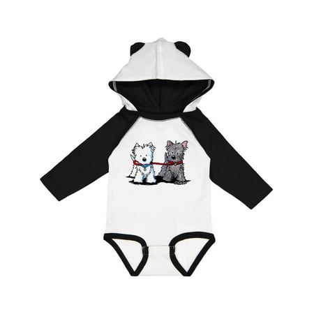 

Inktastic Walking Buddies Gift Baby Boy or Baby Girl Long Sleeve Bodysuit
