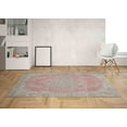 thumbnail image 2 of Area Rug, Hallway Rugs, Non-Slip Carpet Rug, Oriental Rug, Farmhouse Decor Rug, Medallion Rugs, Gray And Red Rug, Chenille Rug, Turkish Rug, 3.9'x5.9' - 120x180 cm, 2 of 8