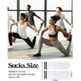 thumbnail image 4 of Non-Slip Studio Socks 6 Pairs with Grips for Women - Pilates, Yoga, Barre, Ballet, Dance, 4 of 5