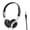 Black, variant on Ysyqkn Head-Mounted Headphones Adjustable Zero Delay 3.5mm Interface Without Mic 103 dB Black