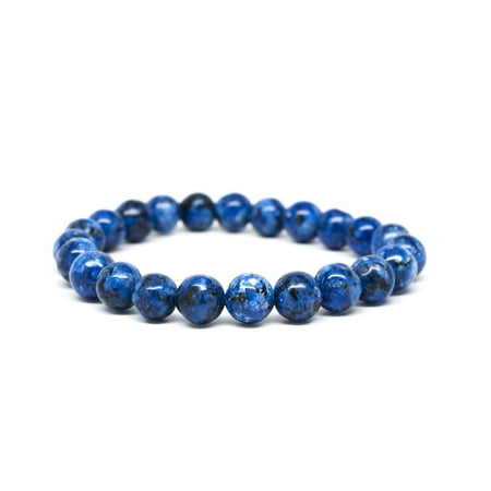 - Jasper Stone Beaded Mens Bracelet