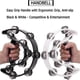 thumbnail image 4 of 2Pack 10 Inch Double Row Tambourine for Adult,Half Moon Tambourine, 4 of 5