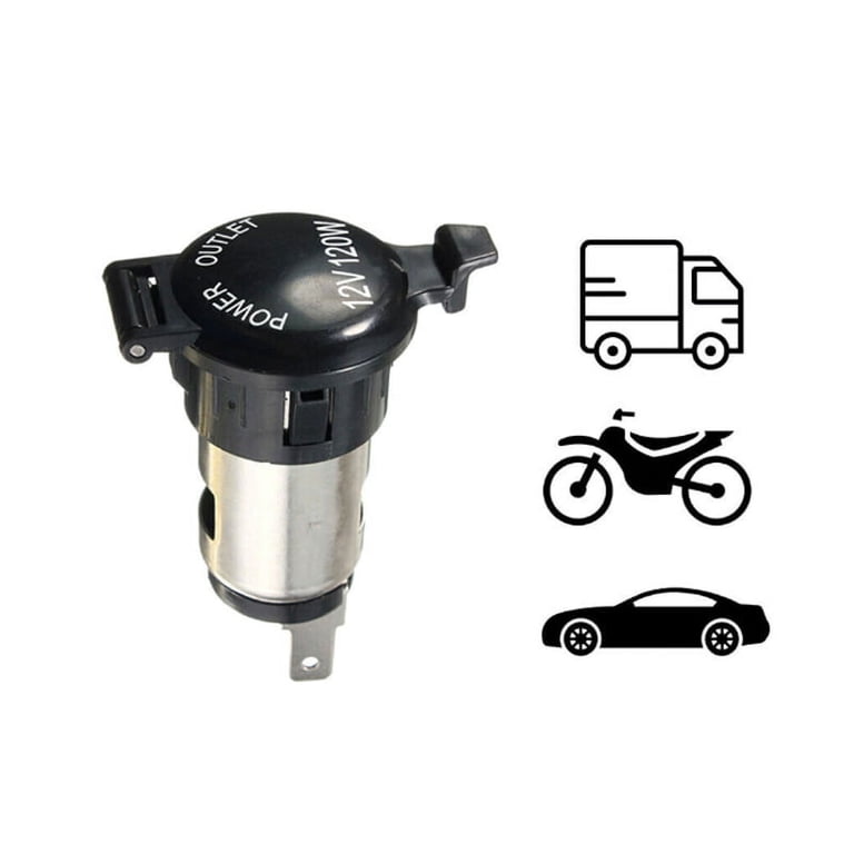 12v female car cigarette lighter socket High Quality Cigarette(Small One) Connector 4050 Unique Bargains 1 to 3