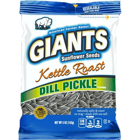 Giants Kettle Roast Dill Pickle Sunflower Seeds, 5 Oz