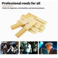 thumbnail image 5 of French Cut 2.5 Strength Alto Saxophone Reeds, 10 Pack - Medium Hardness, Individually Packed, 5 of 5