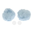 thumbnail image 1 of Accesorios para Casco de Motocicleta Decoración Orejas de Oso Redondas para Cascos de Motocicleta Bicicleta Esquí Azul Pegatina 1 Juego, 1 of 6