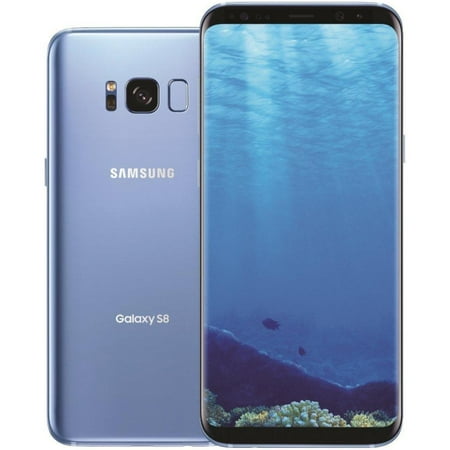 Used Samsung Galaxy S8 - 64GB - Midnight Black - Fully Unlocked - Verizon / T-Mobile / Global - Android Smartphone - Grade A (LCD Shadow)