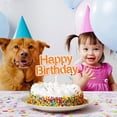 thumbnail image 4 of Palillos para decorar tartas de cumpleaños con purpurina, mini adornos para cupcakes con monograma para adornos de plástico coloridos para cupcakes, adecuados para cumpleaños: 1.º, 10.º, 13.º, 16.º,, 4 of 5