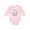AD-Pink, variant on I Love My Daddy Cute Elephants and Spring Flowers Boys or Girls Long Sleeve Baby Bodysuit