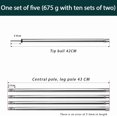 thumbnail image 4 of czcpp-Tarp Poles Adjustable Heavy Duty 95 in Camping Tent Poles, 4 of 4