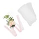 thumbnail image 2 of Flor Para Silla De Boda, Crea Simulación De Ambiente Hermosa Decoración De Pasillo De Boda Para Fiesta ANGGREK Rosa claro, 2 of 8