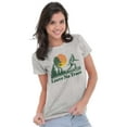thumbnail image 4 of Leave No Trace Urban Legend Sasquatch Womens Slim Fit Graphic Tee Brisco Brands L, 4 of 5