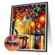 thumbnail image 2 of Diamond Drill Dream Street 5D Kits de pintura de bricolaje Decoración de pared redonda completa (NH2564) Hugtrwg Para estrenar, 2 of 9
