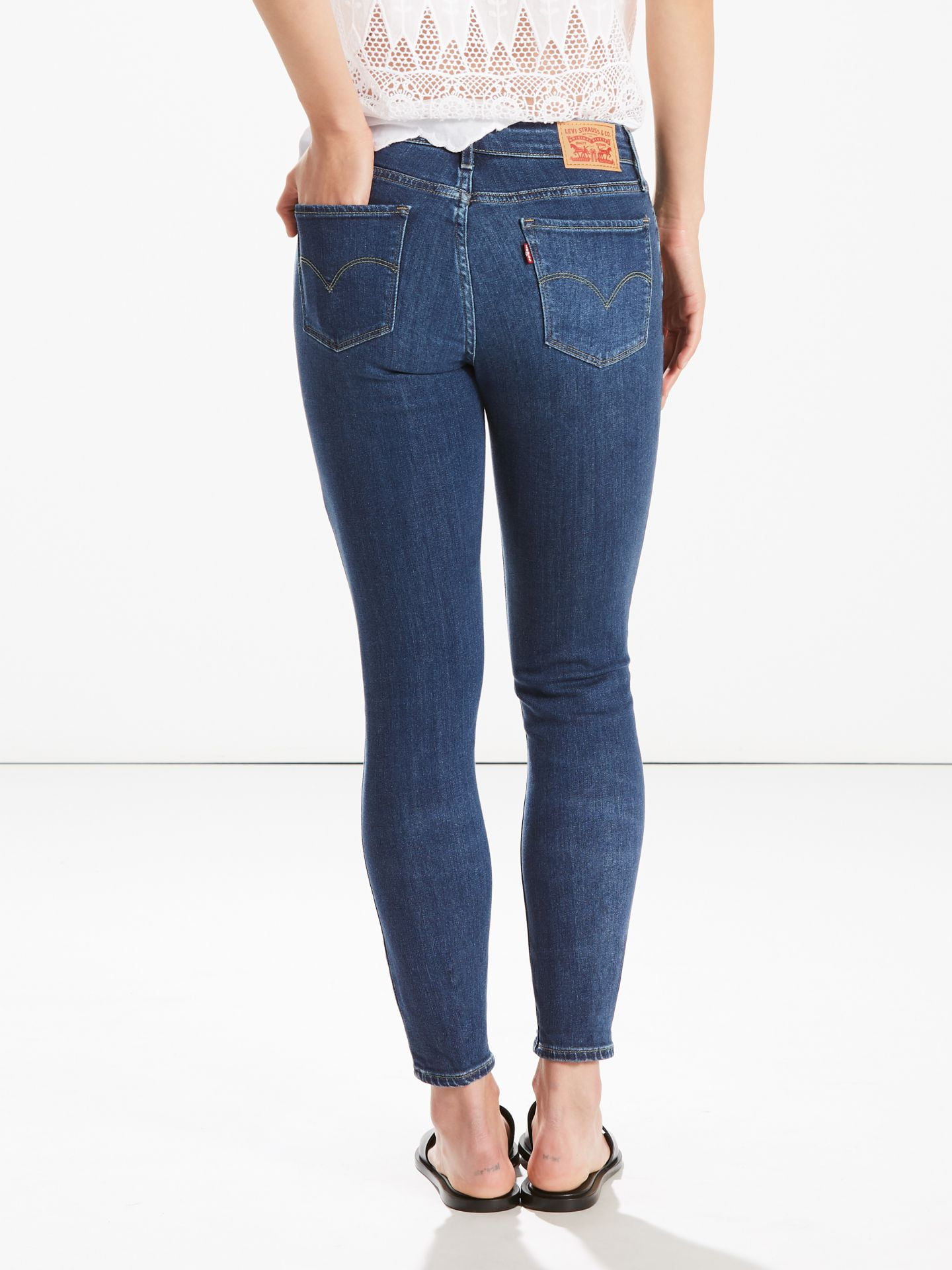 levi's women's 711 skinny ankle jean