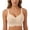 Khaki, variant on Kukoosong Sports Bras for Women Fashion Women's Push Up No Underwire Bra Comfy Soft Buttery Yoga Bralette Everyday Sport Tshirt Brassiere, Sizes XXL