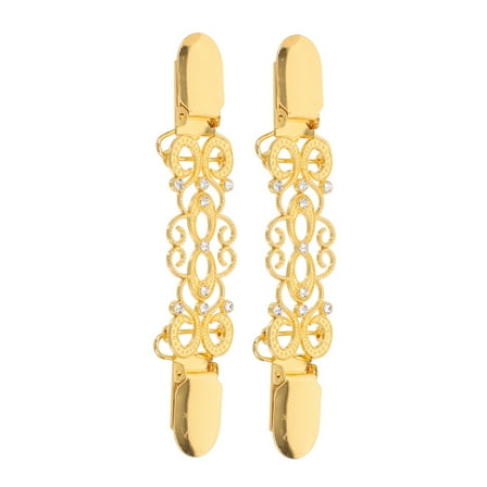 PAMINGONO Oval Decorative Clothing Cinch Clips Casual Occasions 2Pcs 5.1x1x0.4In