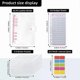 thumbnail image 3 of PVC Wallet A6 Budget Binder Notebook Cash Envelopes System Set With Binder Pockets For Money Budget Saving Bill Organizer, 3 of 5
